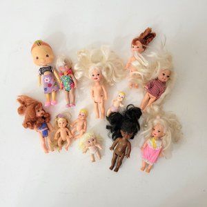 1990s Little Dolls Mattel and More Kelly Krissy Large Lot